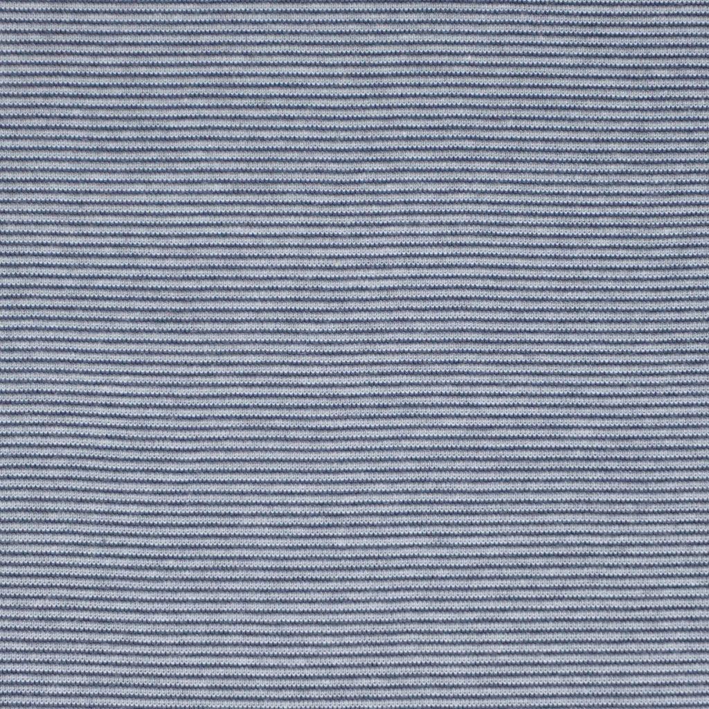 Ringelbündchen 1mm grau weiß
